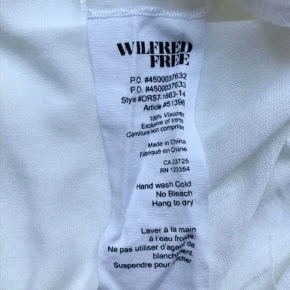 Wilfred Black & White Sleeveless Top - Picture 8 of 8